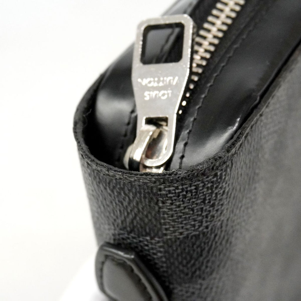 Louis Vuitton Wallet Damier Graphite Zippy XL Black — view 6