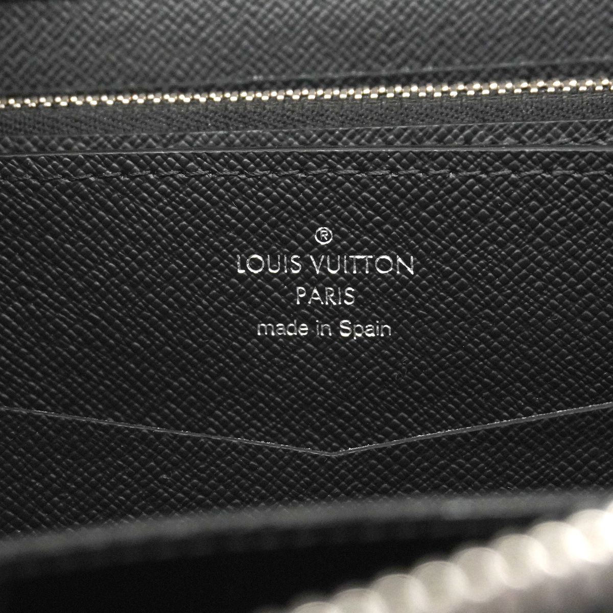 Louis Vuitton Wallet Damier Graphite Zippy XL Black — view 5
