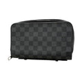 Louis Vuitton Wallet Damier Graphite Zippy XL Black