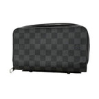 Louis Vuitton Wallet Damier Graphite Zippy XL Black
