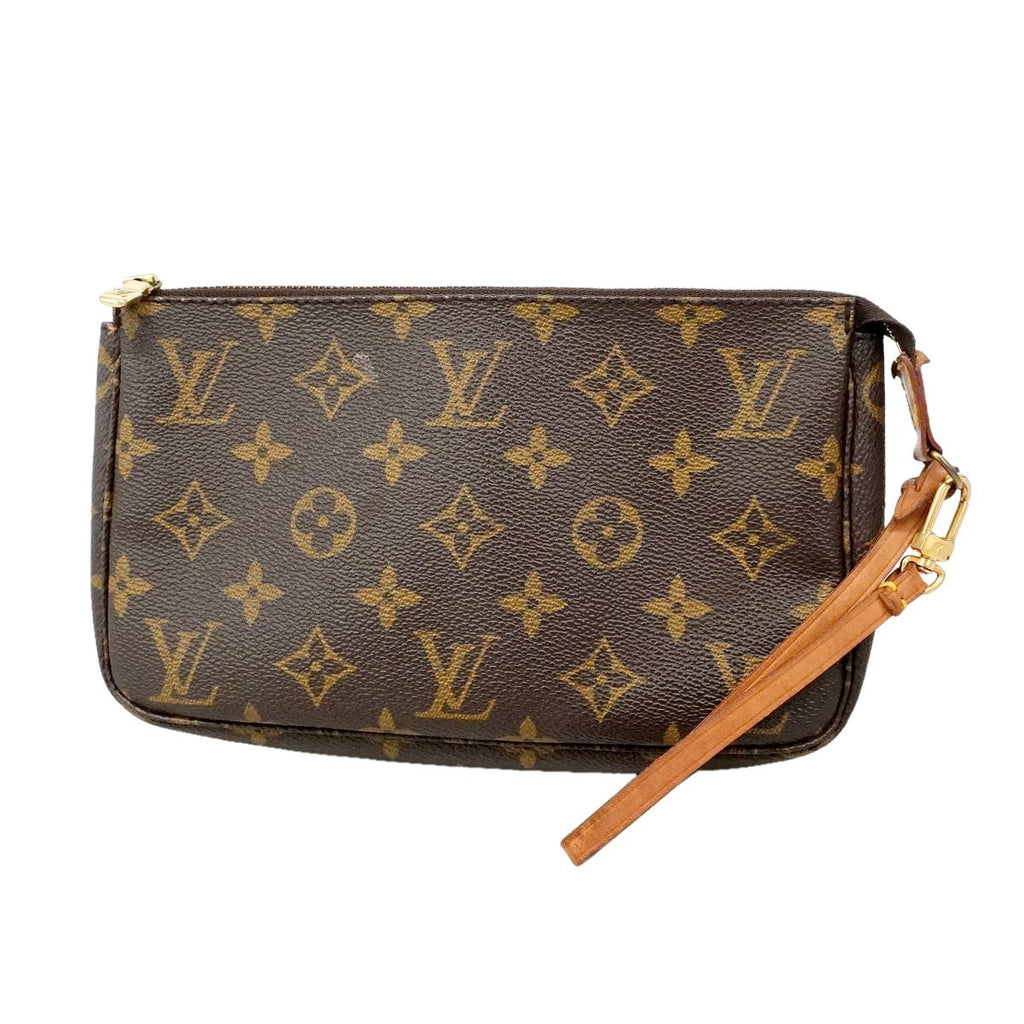 Louis Vuitton Pouch Monogram Pochette Accessoires Brown