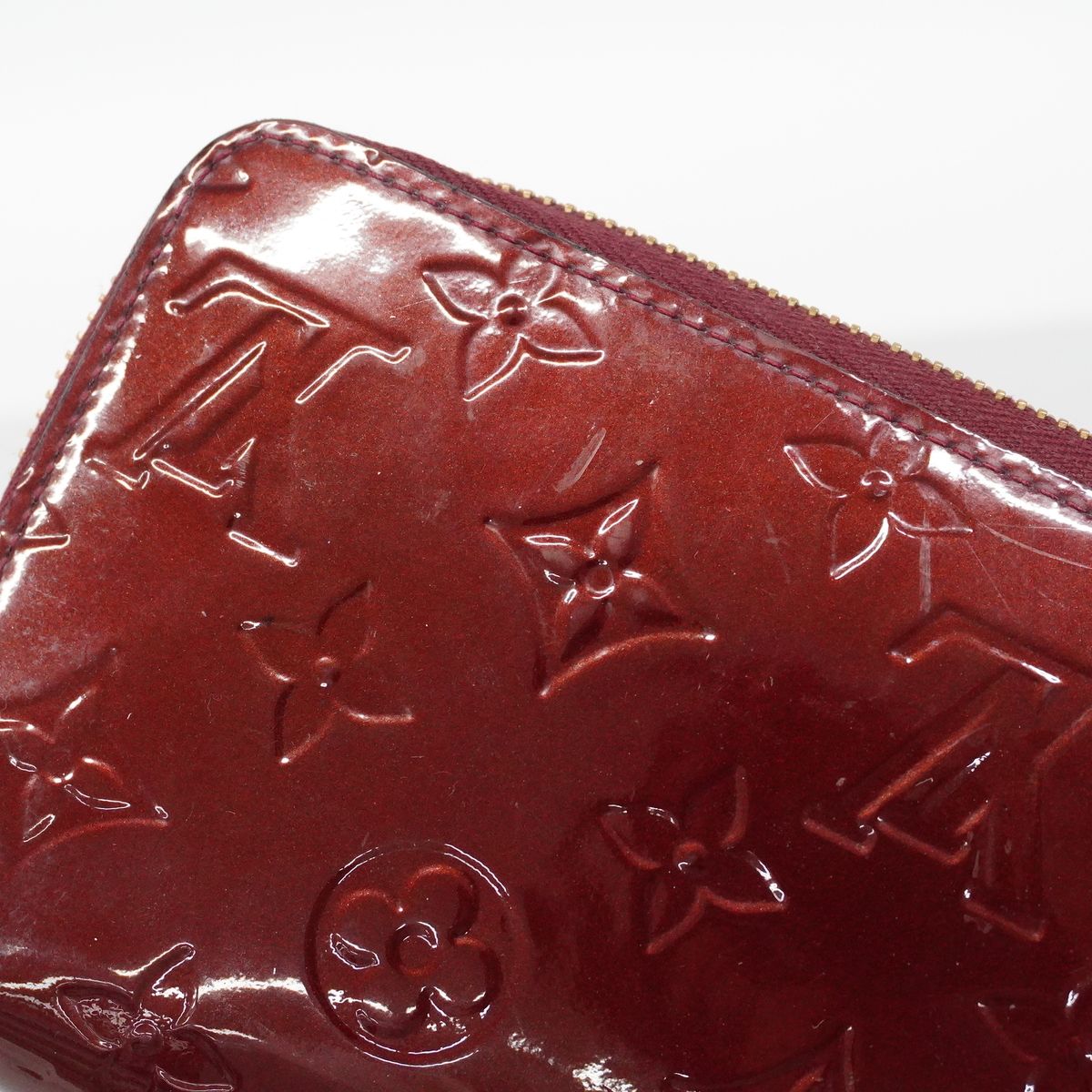 Louis Vuitton Wallet Vernis Zippy Rouge Fauvist — view 8