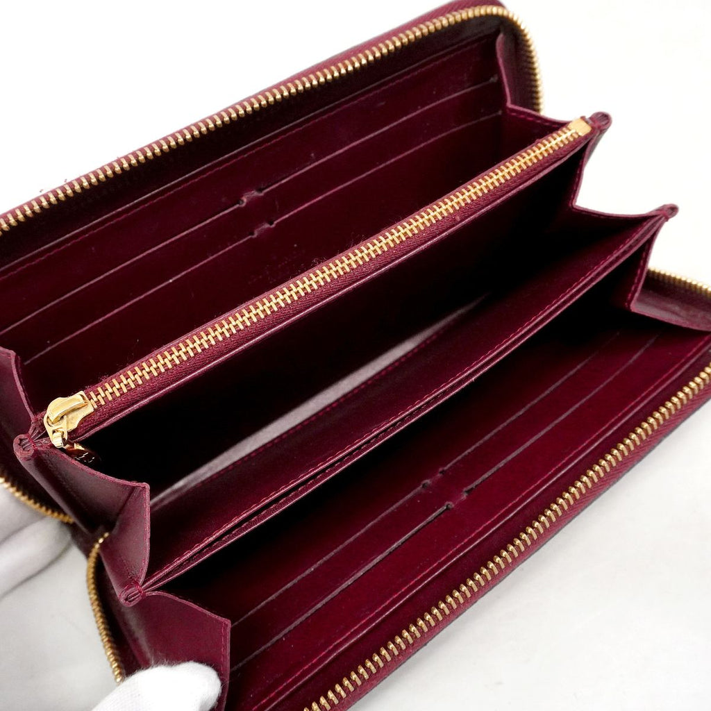 Louis Vuitton Wallet Vernis Zippy Rouge Fauvist — view 3