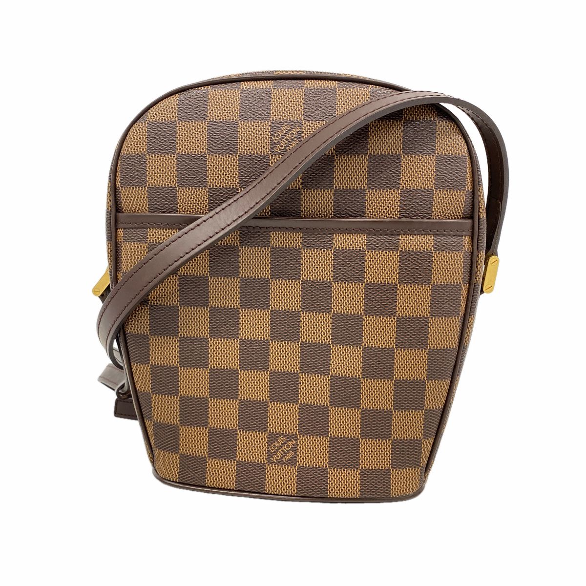 Louis Vuitton Shoulder Bag Damier Ipanema PM Ebene