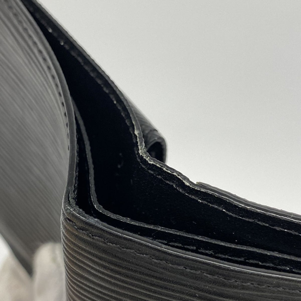 Louis Vuitton Wallet Epi Portefeuille Marco NM Noir — view 6