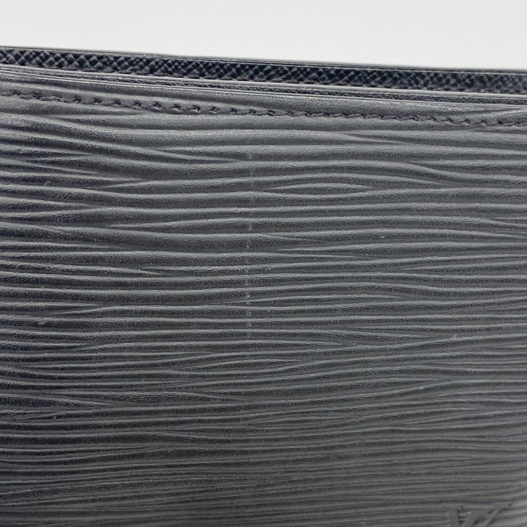 Louis Vuitton Wallet Epi Portefeuille Marco NM Noir — view 8