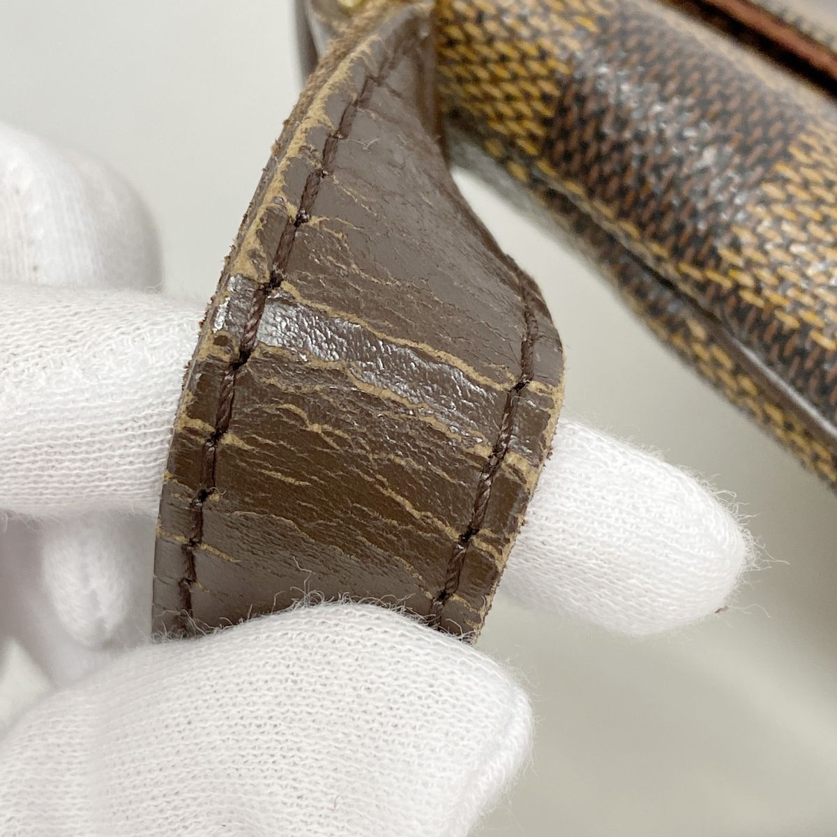 Louis Vuitton Shoulder Bag Damier Musette Ebene — view 7