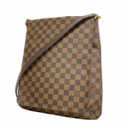 Louis Vuitton Shoulder Bag Damier Musette Ebene