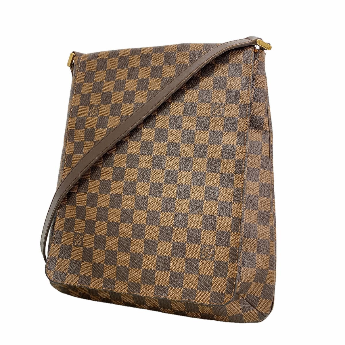 Louis Vuitton Shoulder Bag Damier Musette Ebene