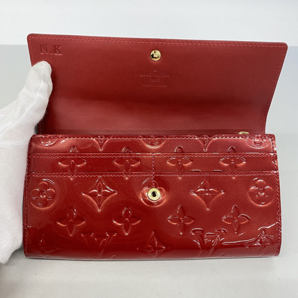 Louis Vuitton Wallet Vernis Portefeuille Sarah Pomme D'amour — view 7