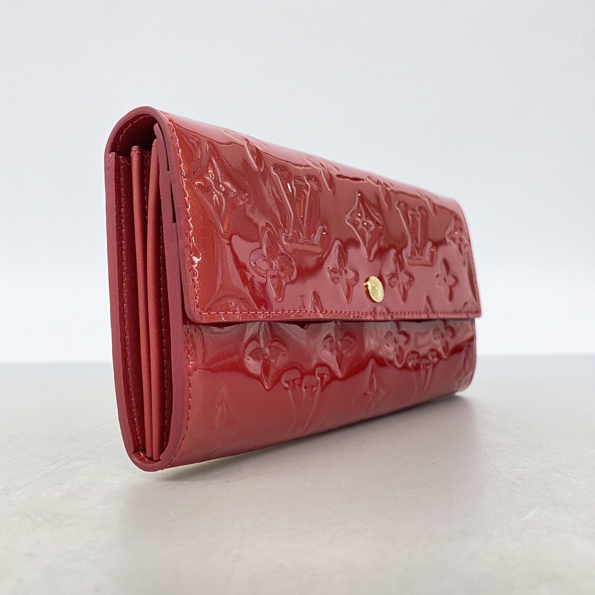 Louis Vuitton Wallet Vernis Portefeuille Sarah Pomme D'amour — view 2