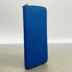 Louis Vuitton Wallet Taurillon Zippy Vertical Blue — view 2