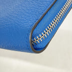 Louis Vuitton Wallet Taurillon Zippy Vertical Blue — view 6