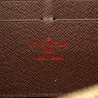 Louis Vuitton Wallet Damier Zippy Ebene — view 4
