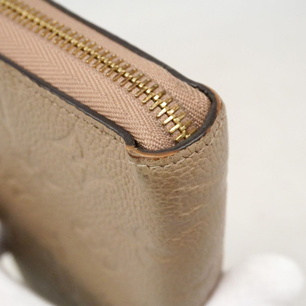 Louis Vuitton Wallet Monogram Empreinte Zippy Tourterelle — view 5
