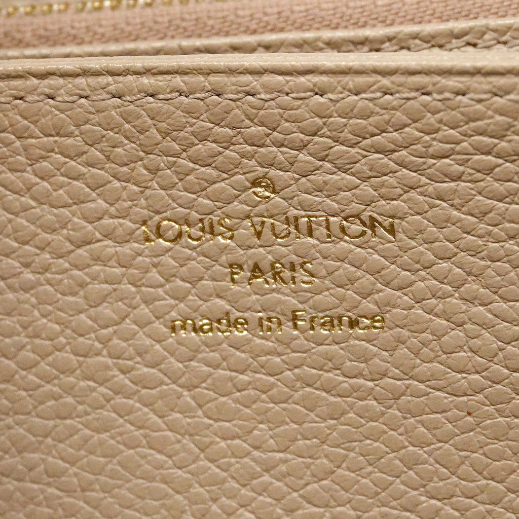Louis Vuitton Wallet Monogram Empreinte Zippy Tourterelle — view 4