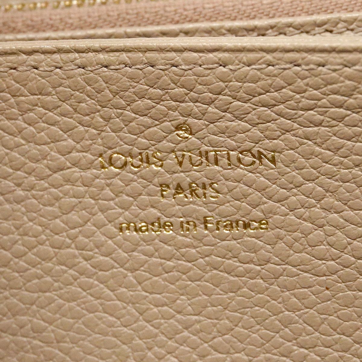 Louis Vuitton Wallet Monogram Empreinte Zippy Tourterelle — view 4