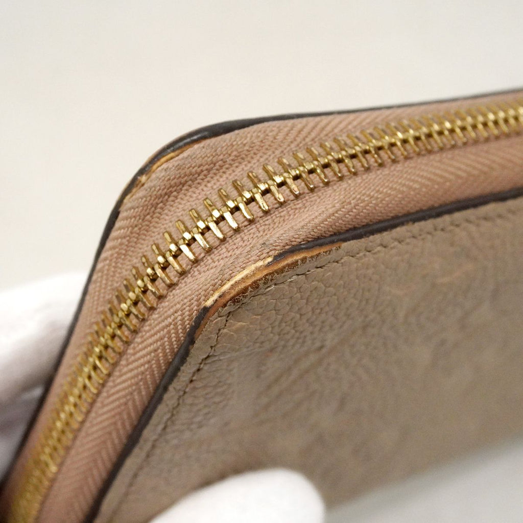 Louis Vuitton Wallet Monogram Empreinte Zippy Tourterelle — view 7