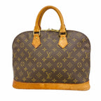 Louis Vuitton Handbag Monogram Alma Brown