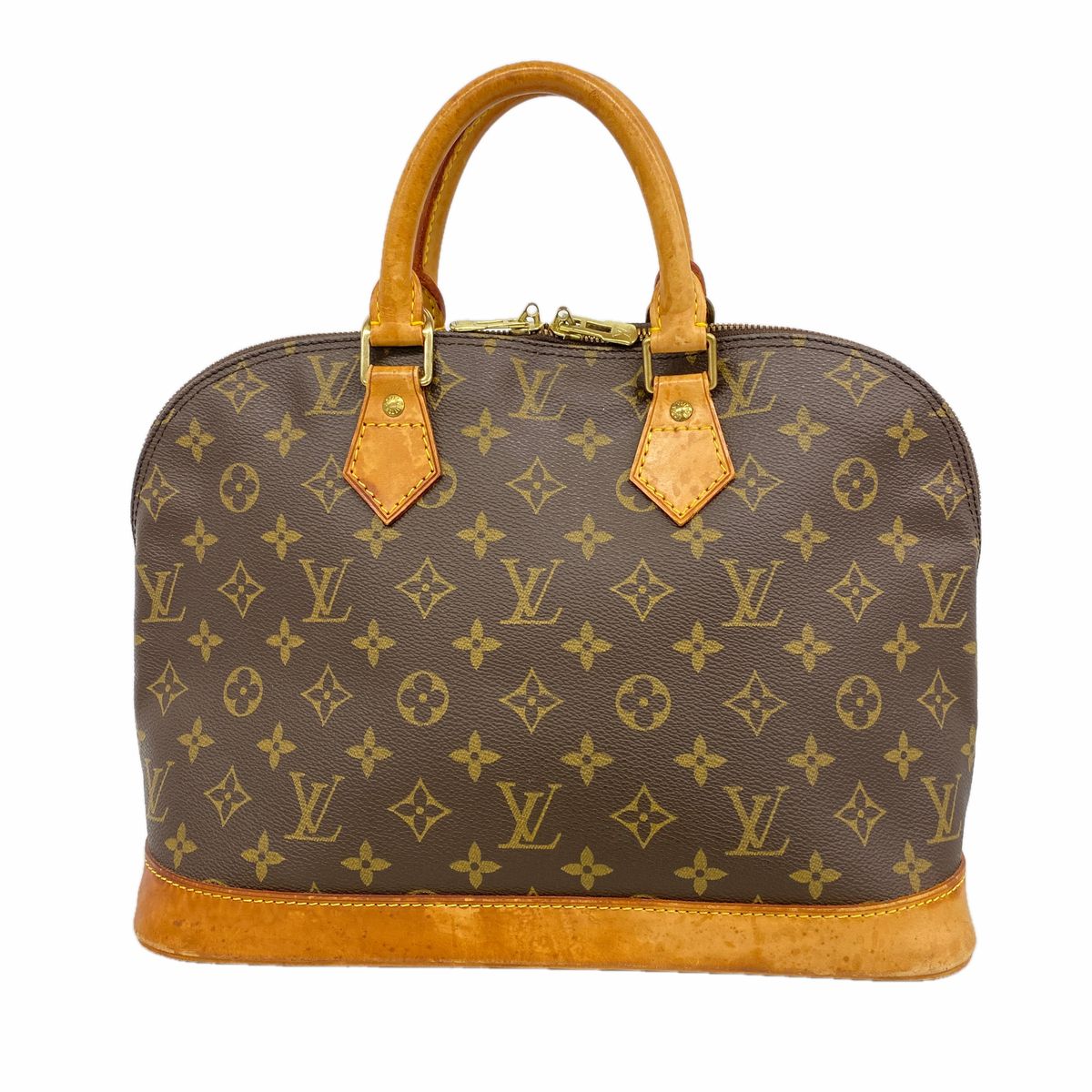 Louis Vuitton Handbag Monogram Alma Brown