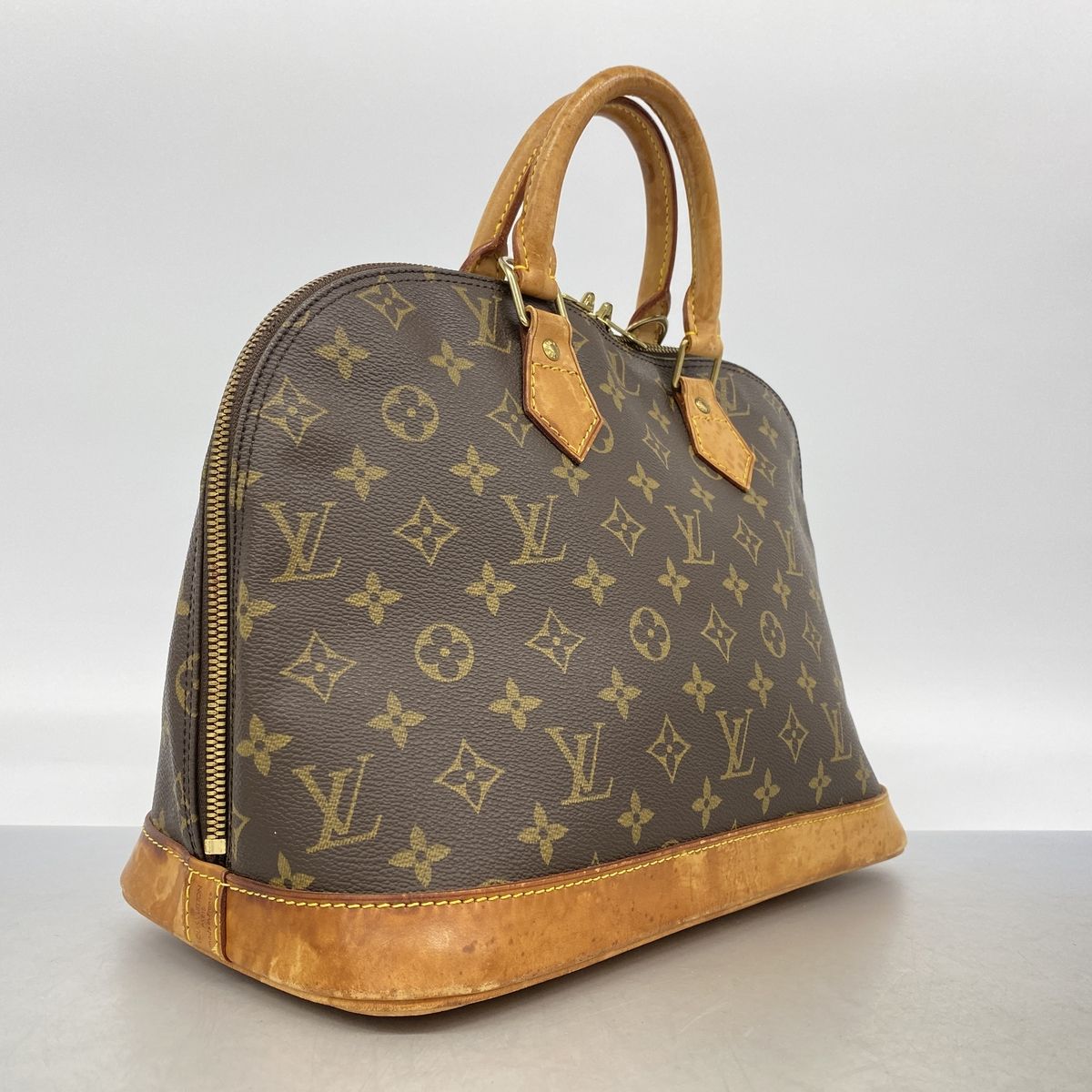 Louis Vuitton Handbag Monogram Alma Brown — view 2