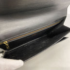 Louis Vuitton Clutch Epi Pochette Series Dragonne Noir — view 4
