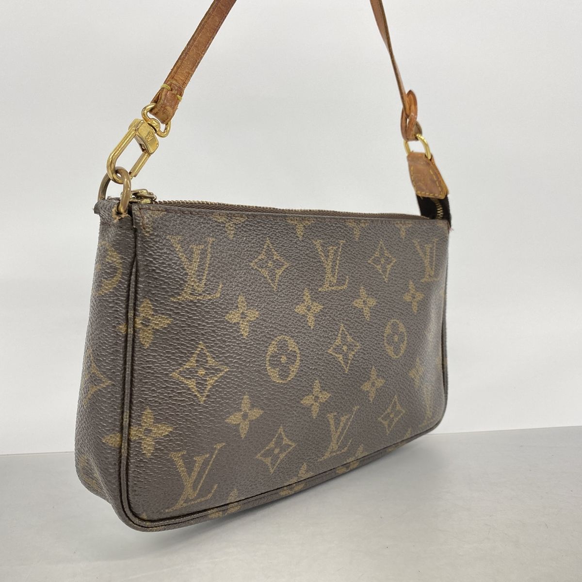 Louis Vuitton Pouch Monogram Pochette Accessoires Brown — view 2