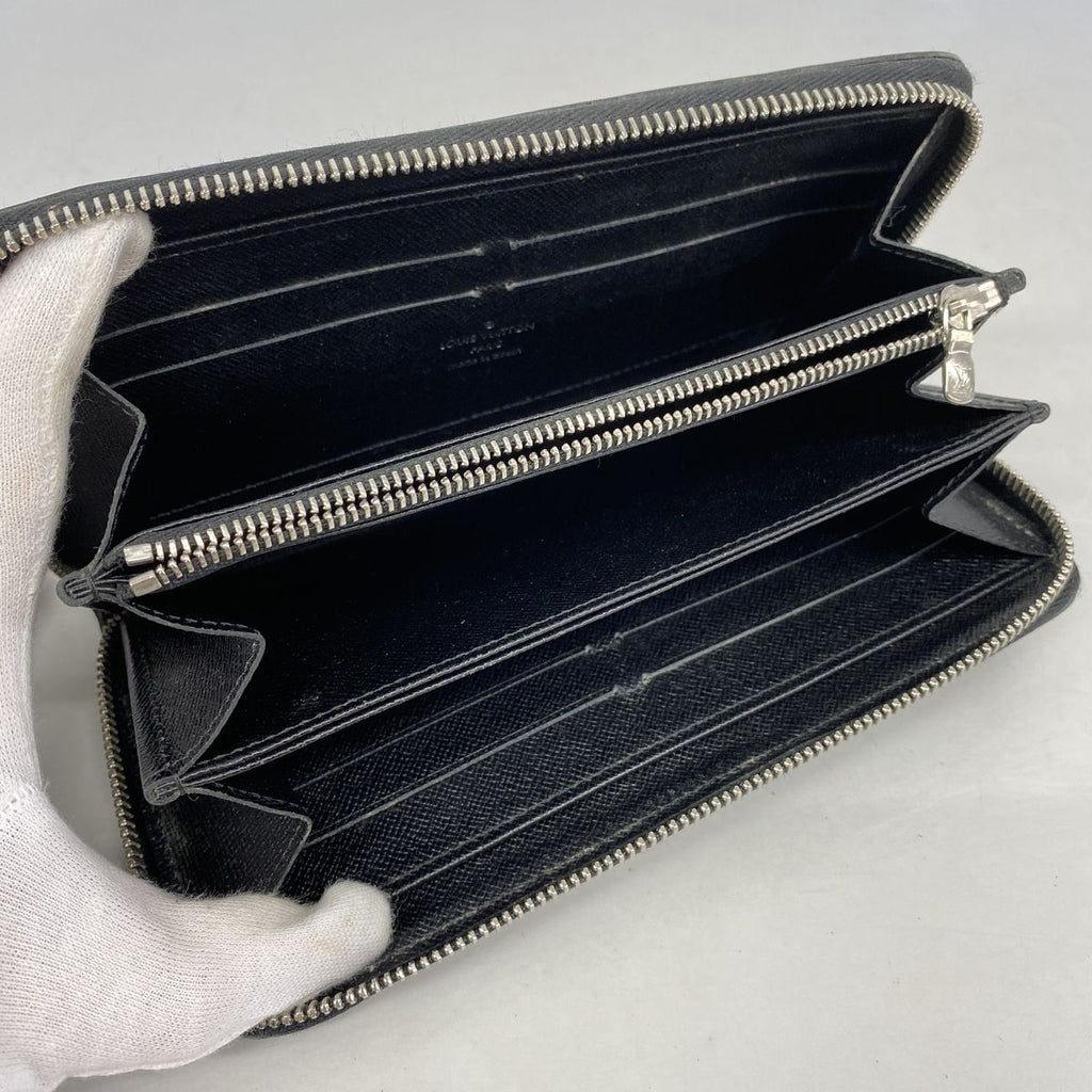 Louis Vuitton Wallet Epi Zippy Noir — view 3