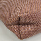 Hermes Tote Bag Amedabadiago Leather Brown Silver — view 8