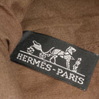 Hermes Tote Bag Amedabadiago Leather Brown Silver — view 5