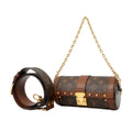 Louis Vuitton Handbag Monogram Papillon Trunk Brown 2-Way Bag