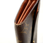 Louis Vuitton Wallet Monogram Portefeuille Monnaie Credit Brown — view 6