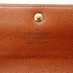 Louis Vuitton Wallet Monogram Portefeuille Monnaie Credit Brown — view 5