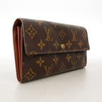 Louis Vuitton Wallet Monogram Portefeuille Monnaie Credit Brown — view 2