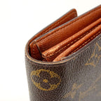 Louis Vuitton Wallet Monogram Portefeuille Monnaie Credit Brown — view 8