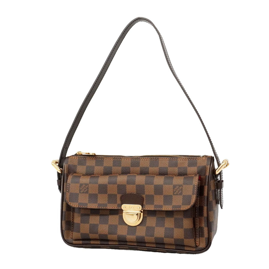 Louis Vuitton Shoulder Bag Damier Ravello GM Ebene