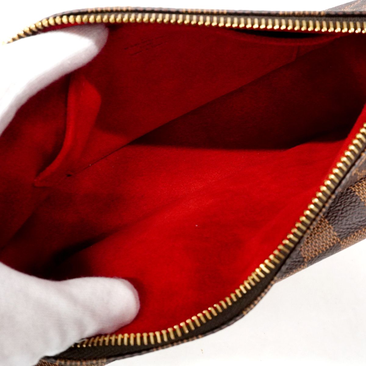 Louis Vuitton Shoulder Bag Damier Ravello GM Ebene — view 4
