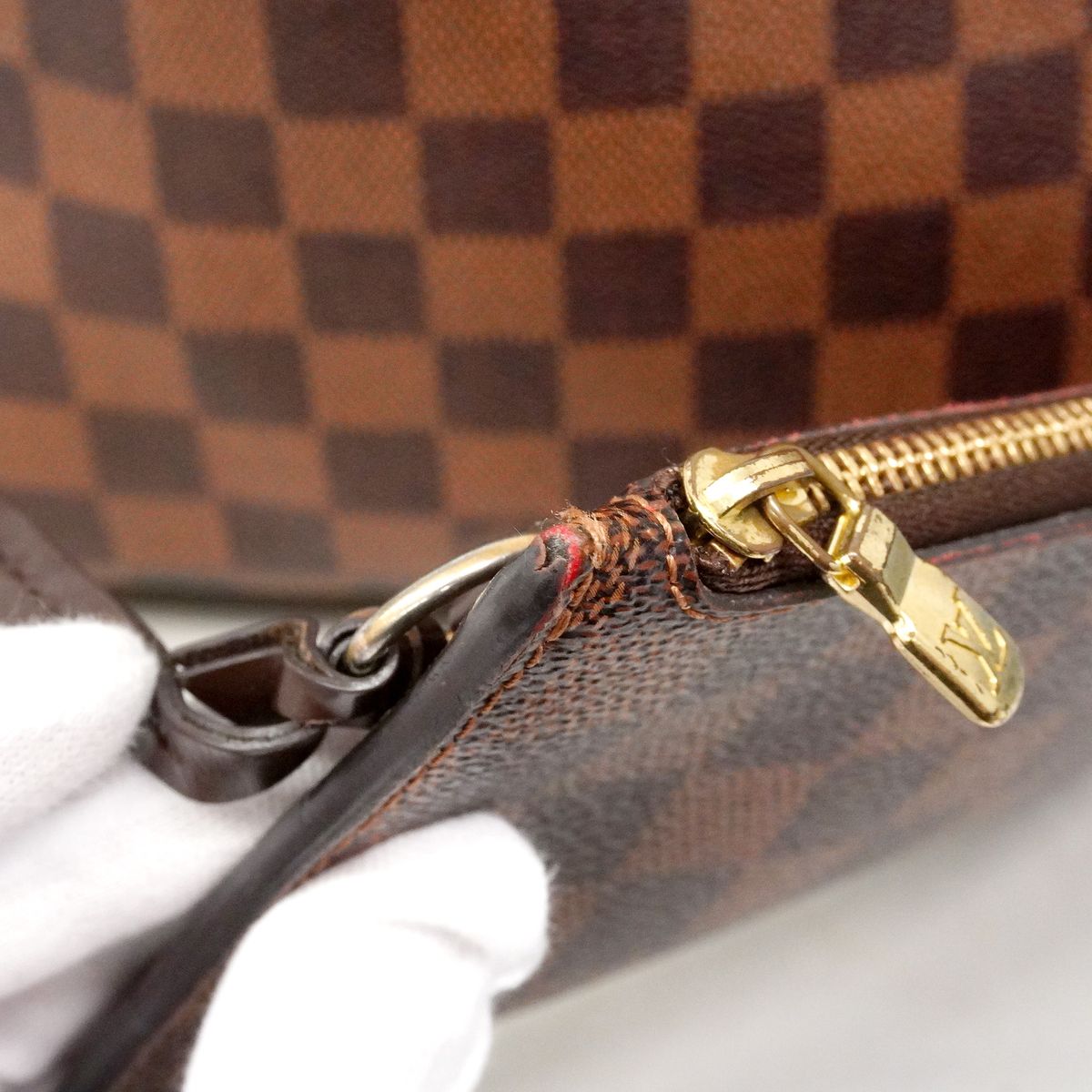 Louis Vuitton Tote Bag Damier Neverfull PM Ebene — view 7