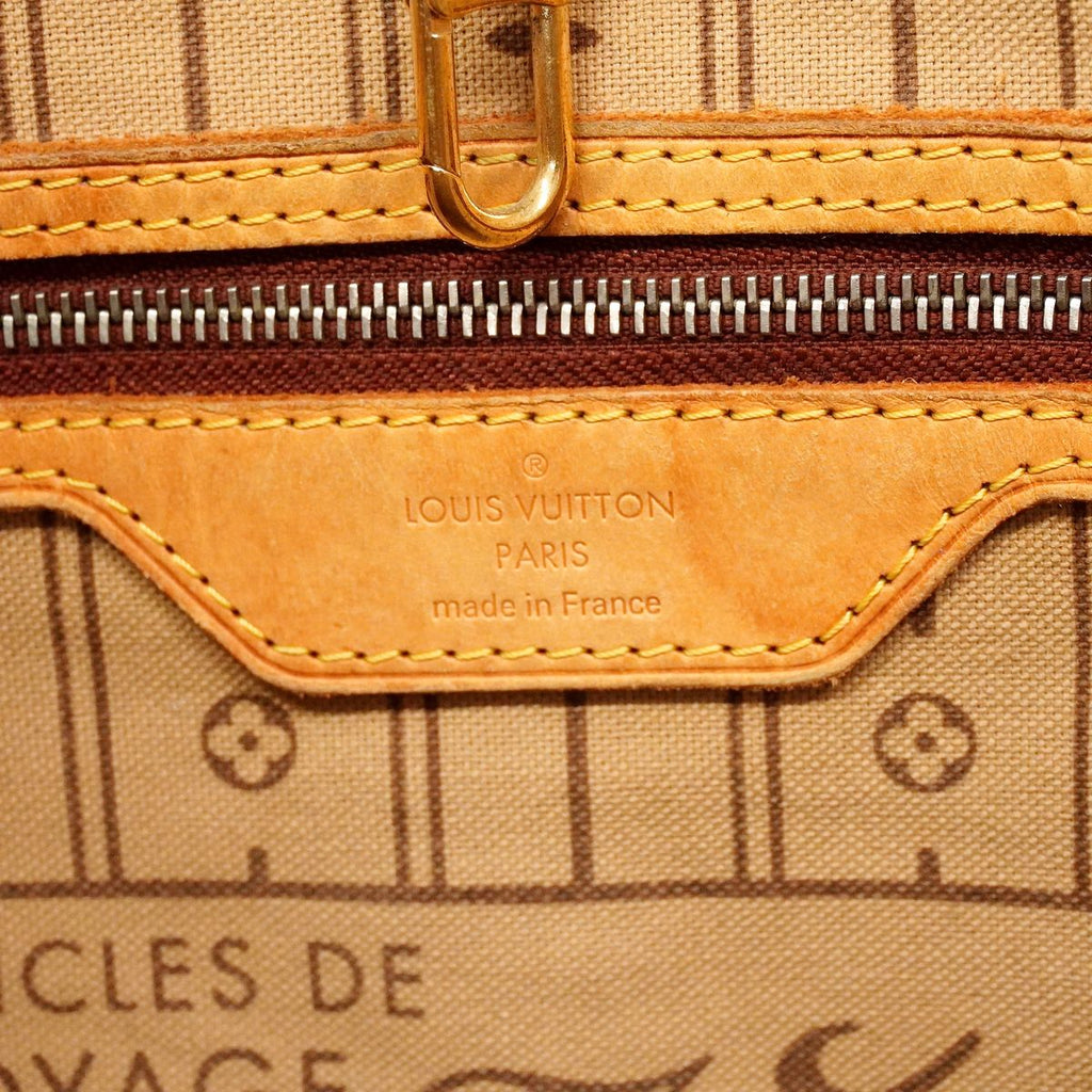 Louis Vuitton Tote Bag Monogram Neverfull MM Brown — view 5