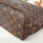 Louis Vuitton Tote Bag Monogram Neverfull MM Brown — view 6