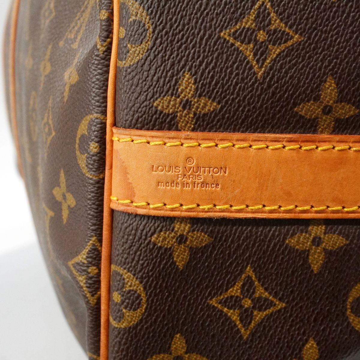 Louis Vuitton Boston Bag Monogram Keepall Bandouliere 55 Brown — view 5