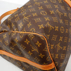 Louis Vuitton Boston Bag Monogram Keepall Bandouliere 55 Brown — view 6
