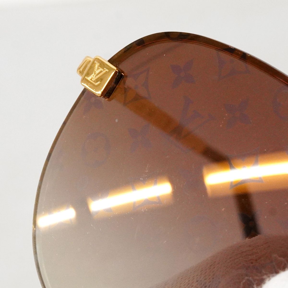 Louis Vuitton Sunglasses Clockwise Brown Eyewear — view 8