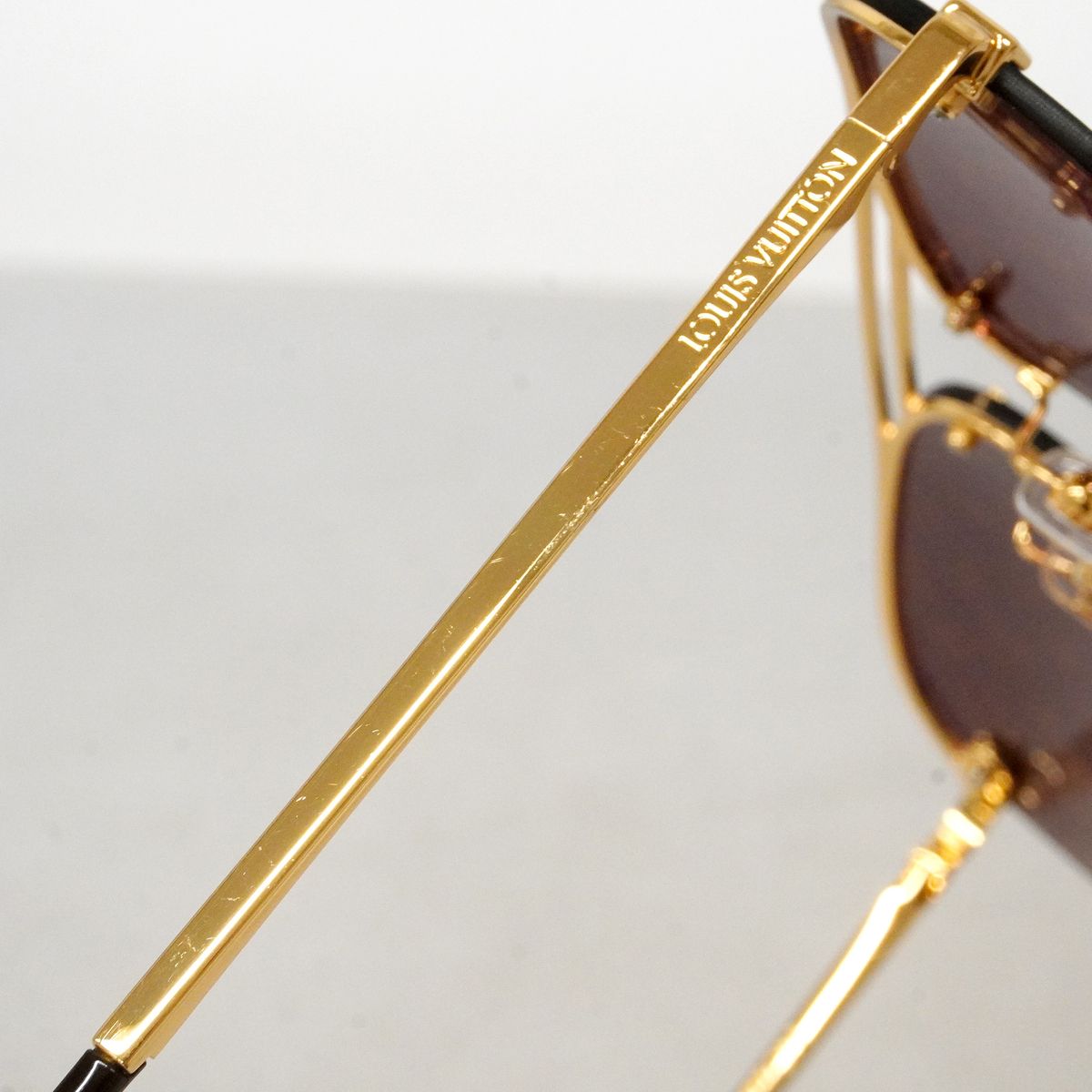 Louis Vuitton Sunglasses Clockwise Brown Eyewear — view 6