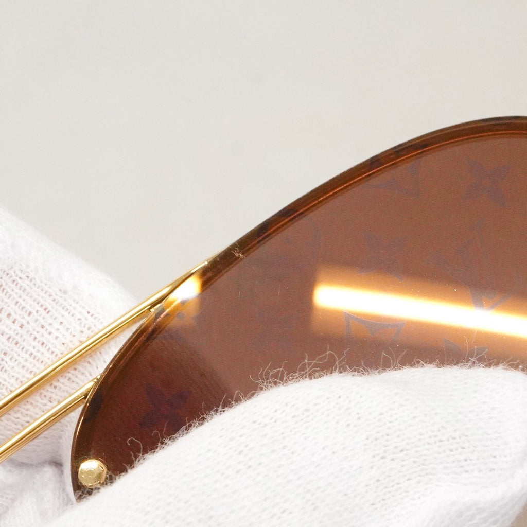 Louis Vuitton Sunglasses Clockwise Brown Eyewear — view 7