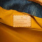Louis Vuitton Handbag Monogram Denim Pleaty Blue — view 5