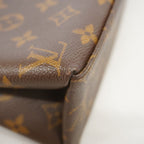Louis Vuitton Shoulder Bag Monogram Saint Michel Brown Coquelicot — view 6