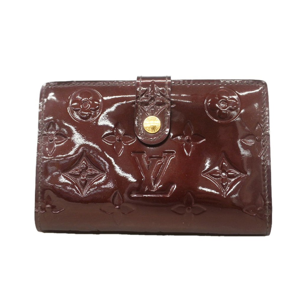Louis Vuitton Wallet Vernis Portefeuille Viennois Amarante