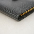 Louis Vuitton Wallet Epi Porte Monnaie Billets Viennois Noir — view 5