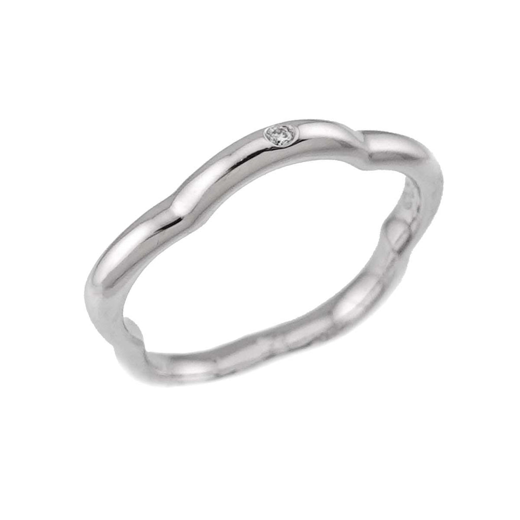 Chanel Camellia 47 Ring Diamond 18K White Gold 750 — view 6